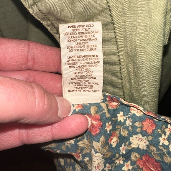 We The Free Sargent Floral Army Utility Jacket| Size:S| NWOT| MSRP: $177 - Picture 7 of 8
